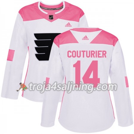 Philadelphia Flyers tröja Sean Couturier 14 Vit 2017-2018 Adidas Rosa Fashion Authentic - Dame NHL Tröjor Philadelphia Flyers tröja Sean Couturier 14 Vit 2017-2018 Adidas Rosa Fashion Authentic - Dame NHL Tröjor